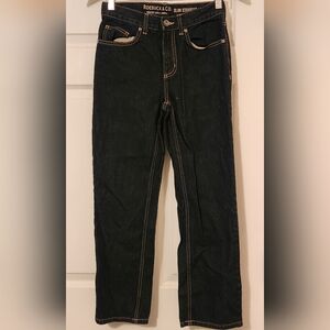 Roebuck & Co Boys Denim Jeans. Slim Straight Fit Size 12, NWOT